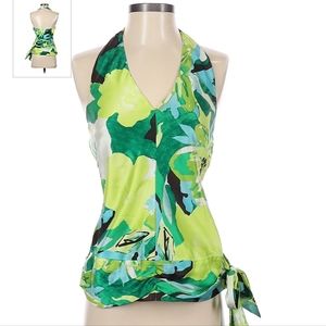 Banana Republic silk halter top